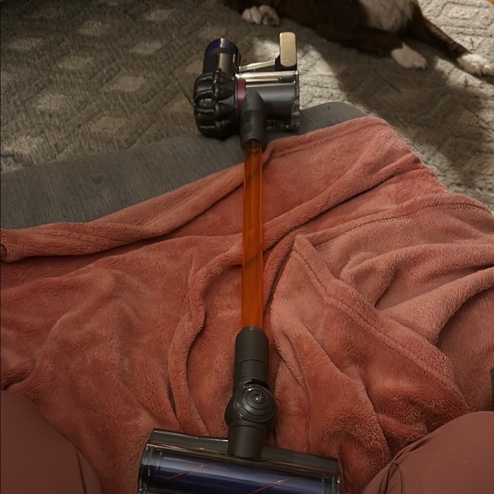 Cordless Toy Vacuum Cleaner - Orange